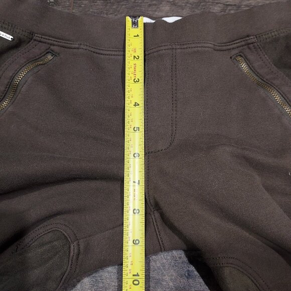 Abercrombie & Fitch Pants Youth Medium Brown Riding Equestrian Leggings - Picture 7 of 9